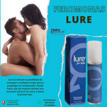 LURE ATRAE AL SER AMANDO COMO UN IMAN - SEXSHOP PLAZA NORTE.